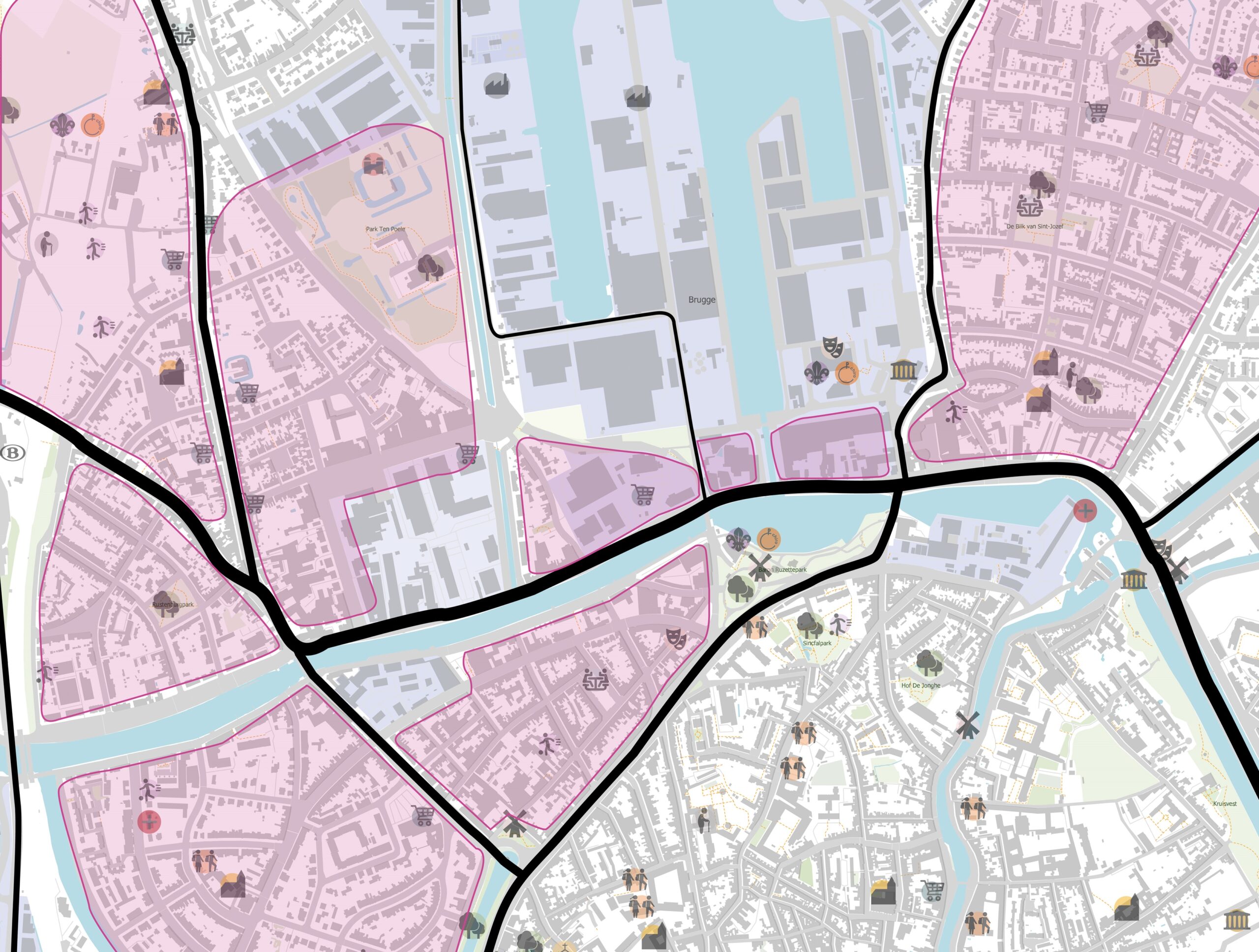 Mobiliteitsstudie Kaaidistrict Brugge